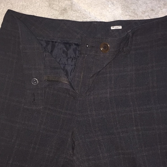CABi Plaid Wide Leg Dress Pants - Picture 2 of 8